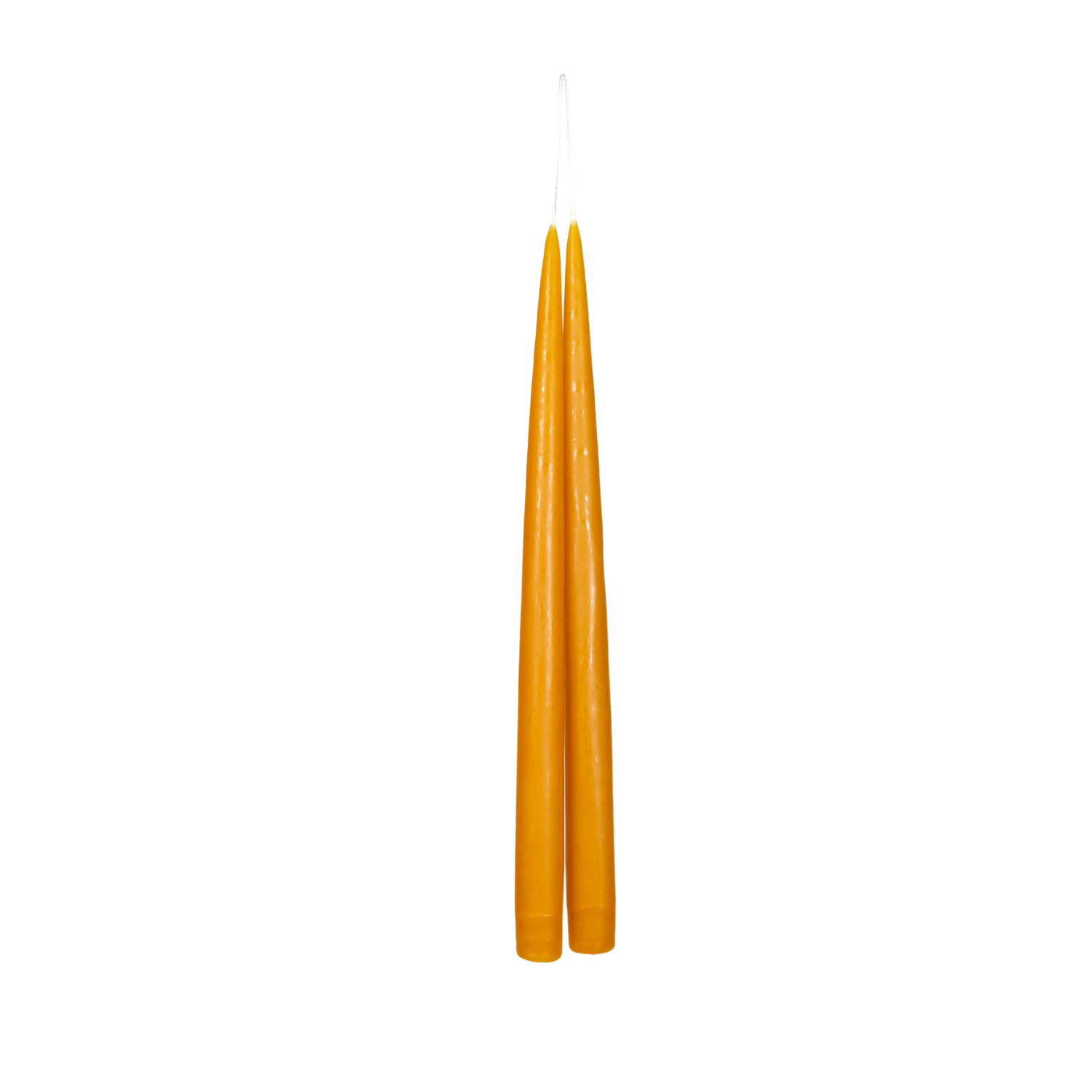 Hand Dipped Beeswax Taper Candle - 13"